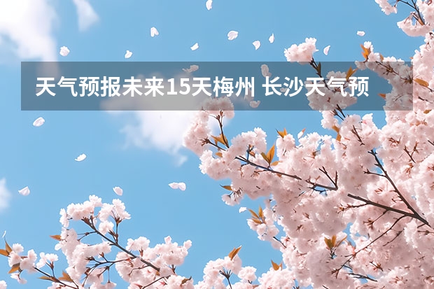 天气预报未来15天梅州 长沙天气预报长沙天气预报15天查询百度